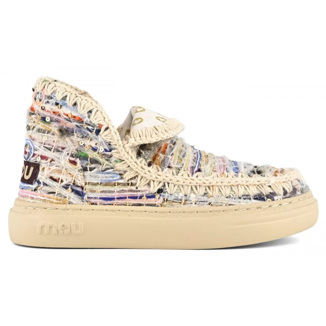 Bold E Trainers^Mou Bold Sneaker Fabric With Sequins multicolor