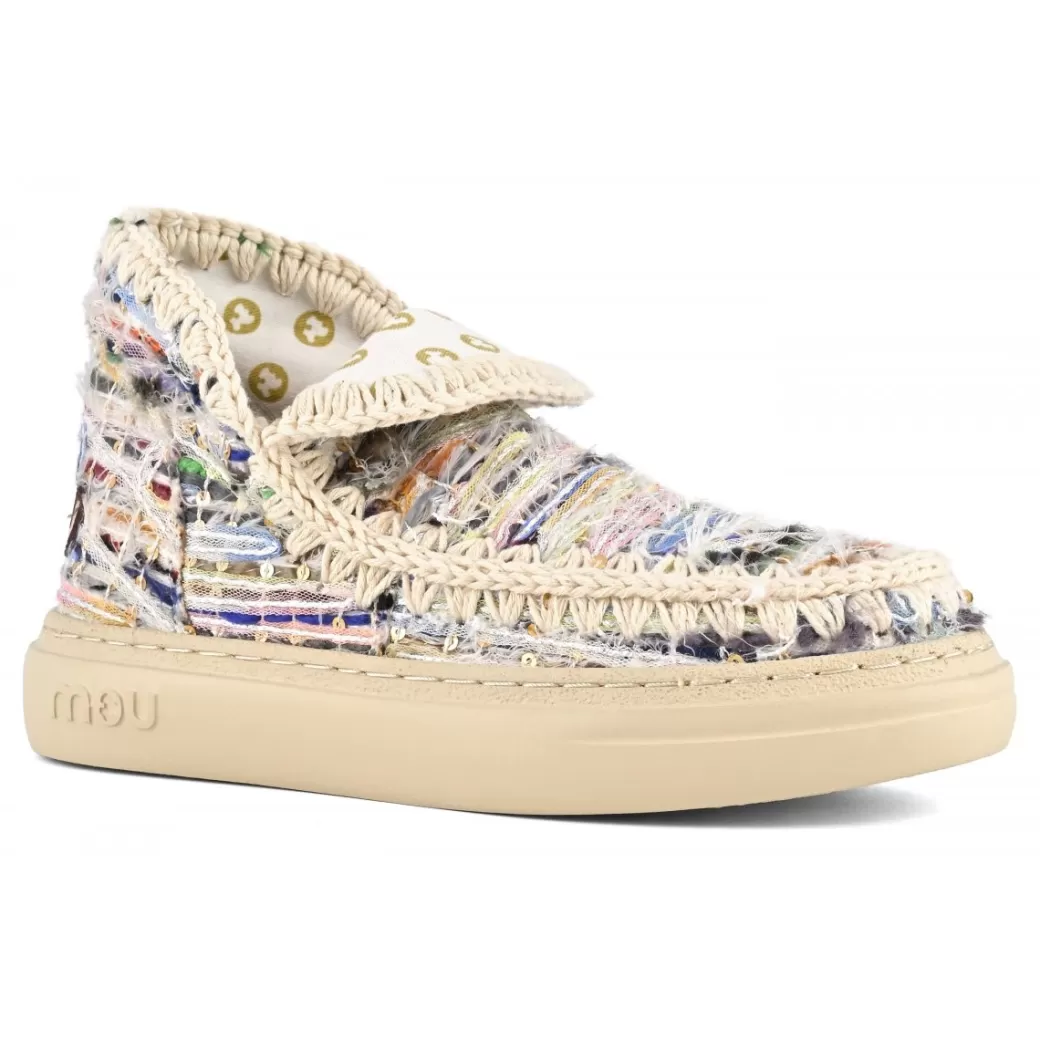 Bold E Trainers^Mou Bold Sneaker Fabric With Sequins multicolor