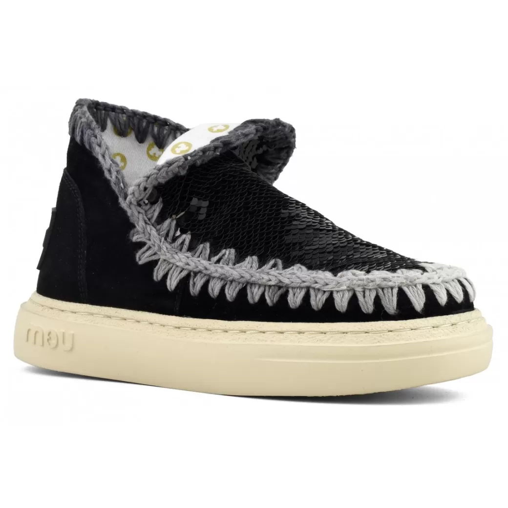 Bold E Trainers^Mou Bold Suede Degraded Stitching