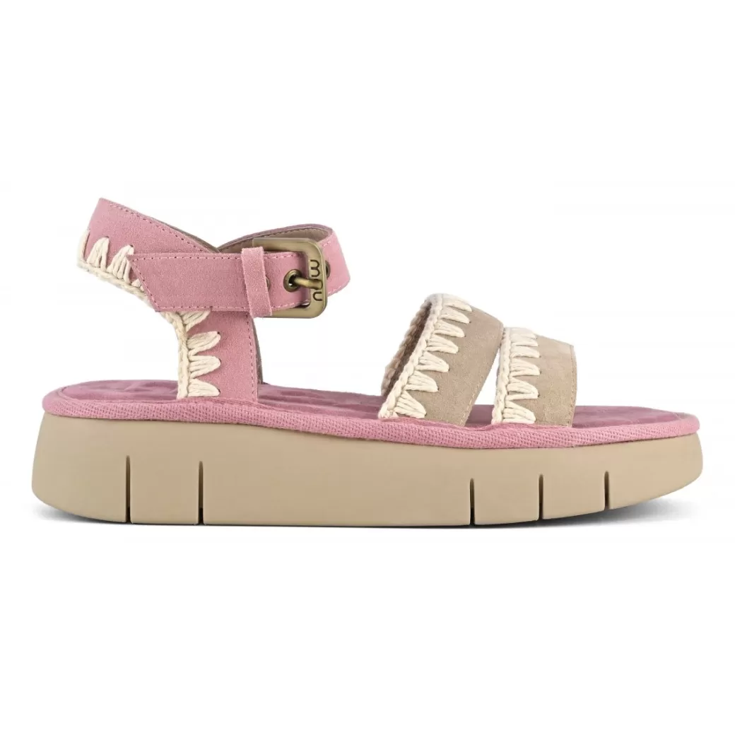 Sandali^Mou Bounce Sandal pink sand