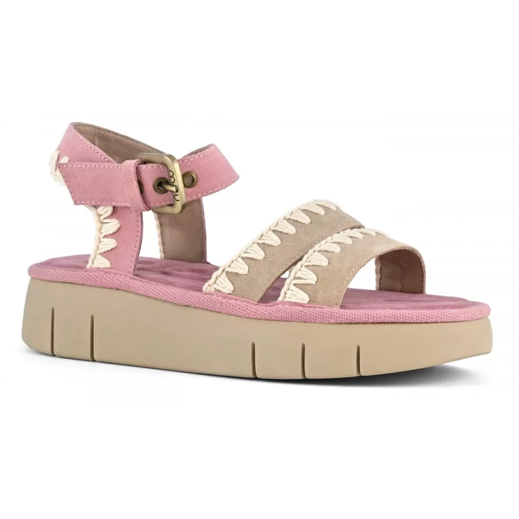 Sandali^Mou Bounce Sandal pink sand