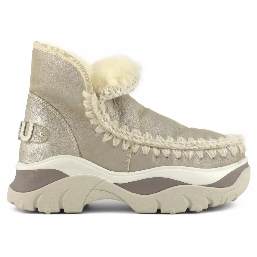 Chunky^Mou Chunky Sneaker Eskimo - Logo Big Metallic Letter