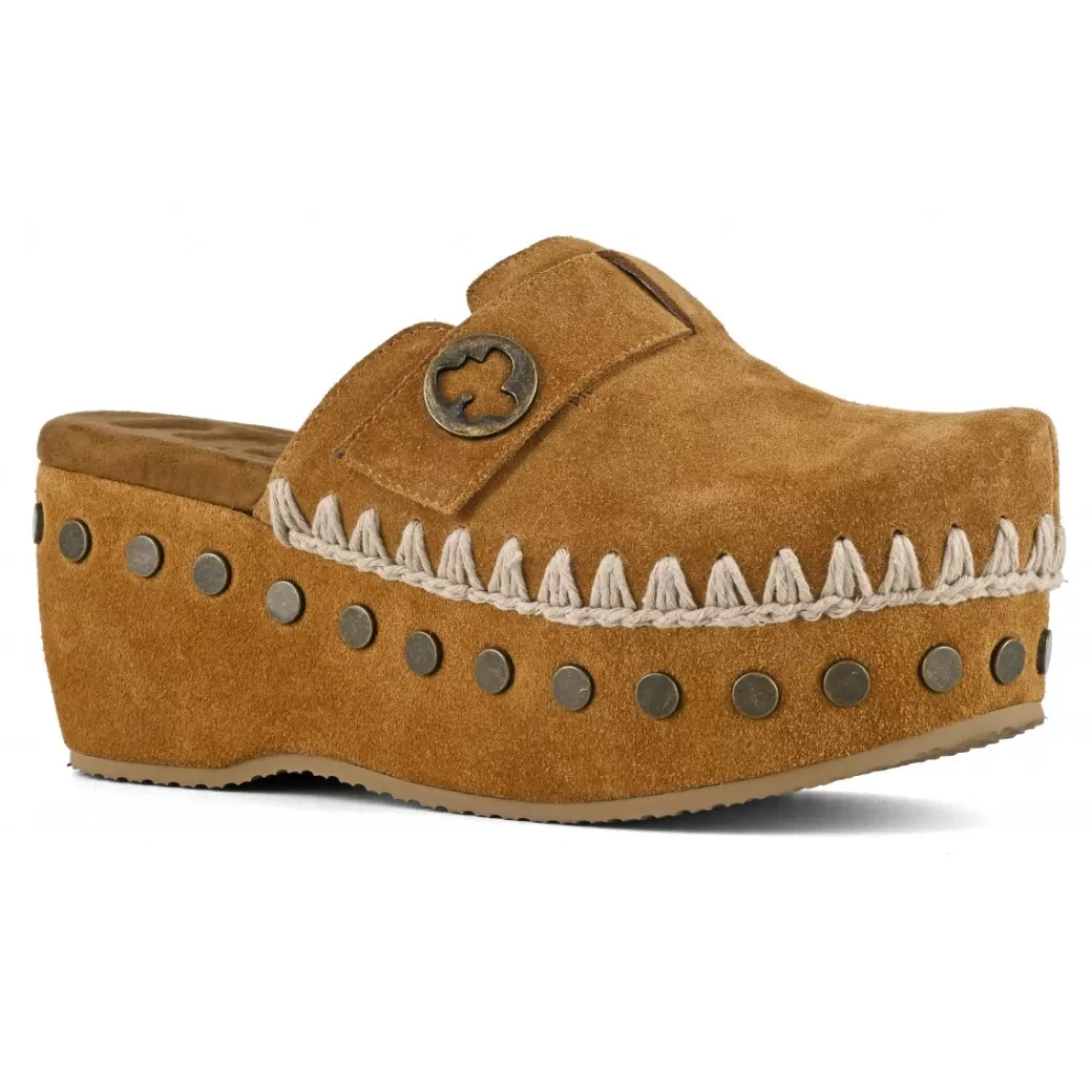 Clog^Mou Clog Plain Suede