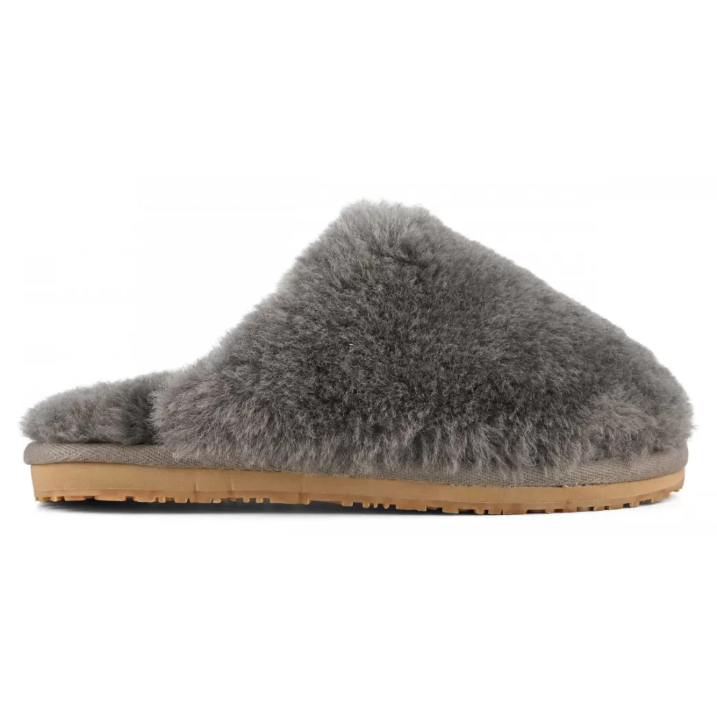 Slippers^Mou Closed Toe Sheepskin Fur Slipper