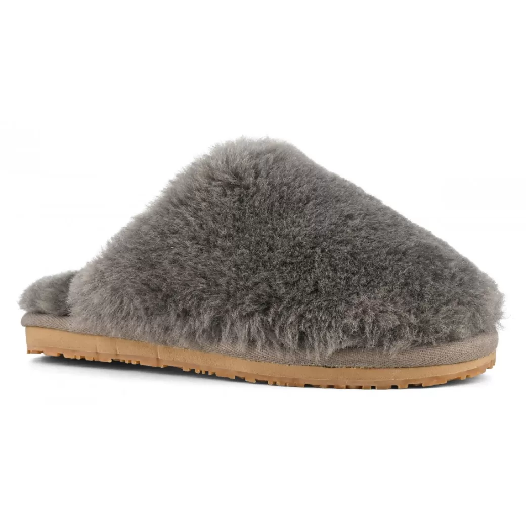 Slippers^Mou Closed Toe Sheepskin Fur Slipper