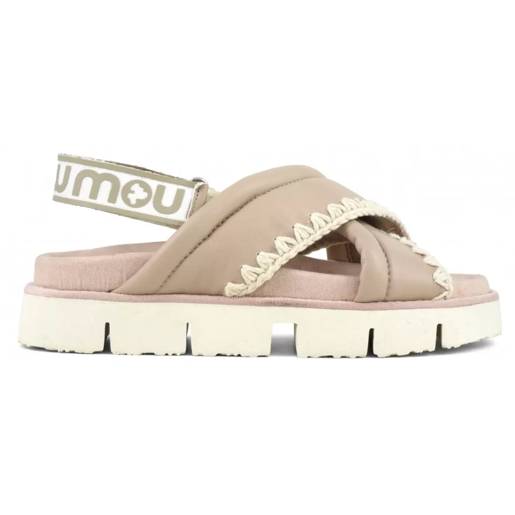 Sandali^Mou Criss-cross Bio Sandal Back Strap