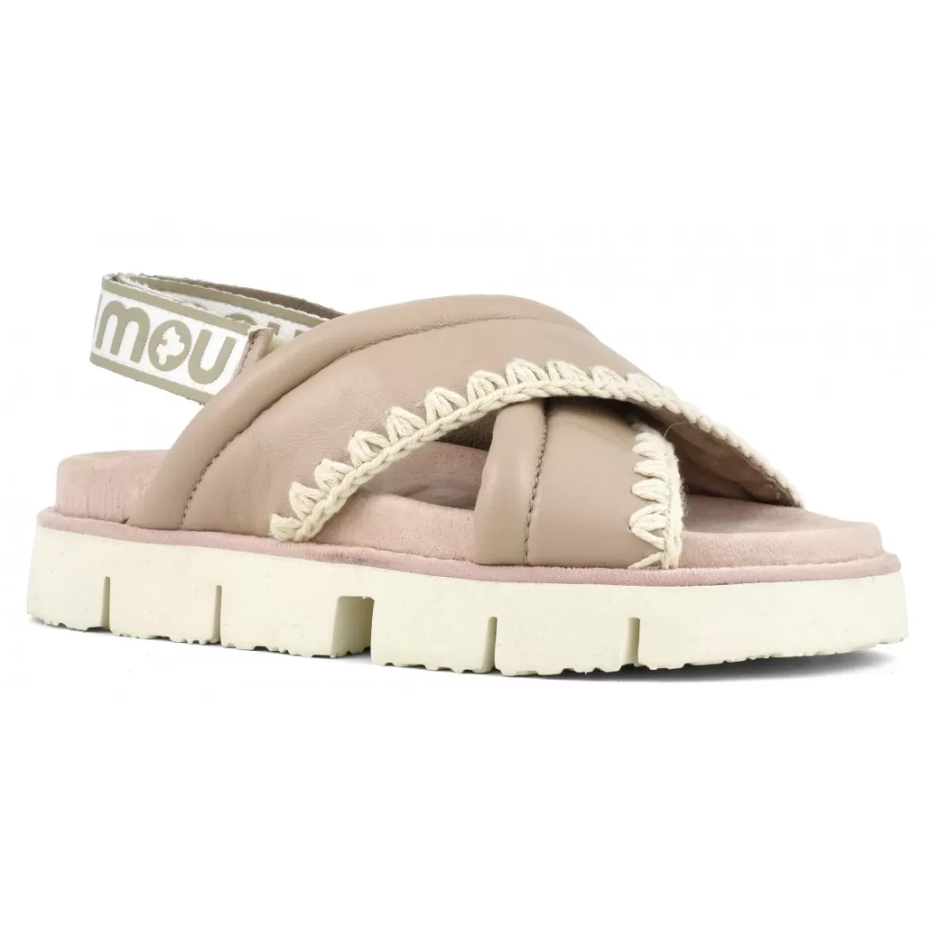 Sandali^Mou Criss-cross Bio Sandal Back Strap