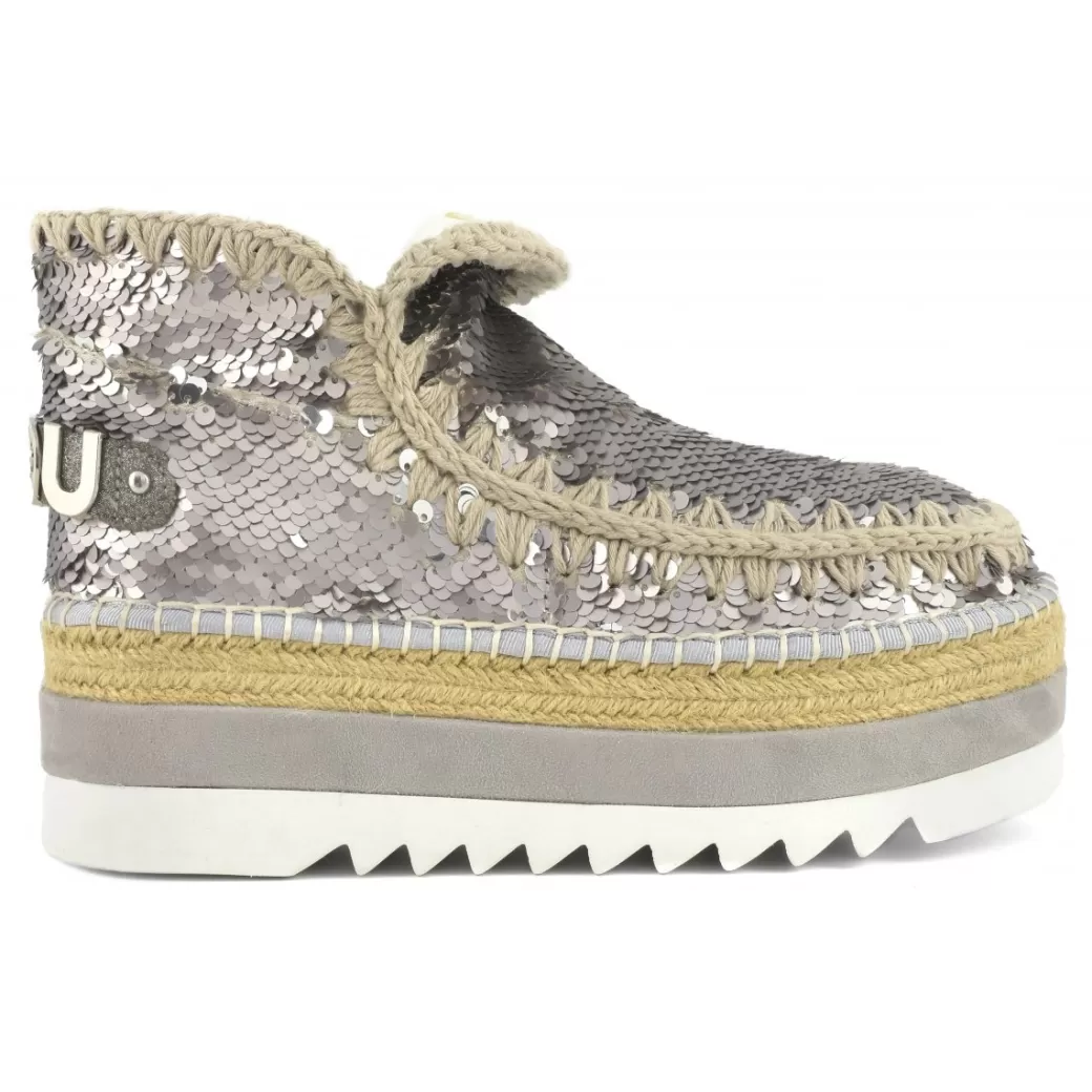 Flatform^Mou Eskimo Jute Sequins