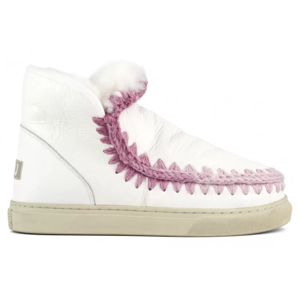 Sneakers^Mou Eskimo Sneaker Blended Stitching waxi white