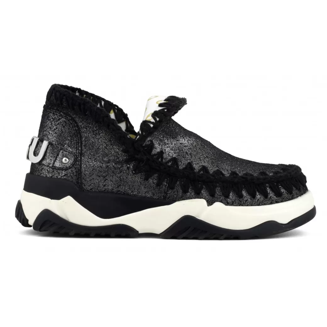 Bold E Trainers^Mou Eskimo Trainer Perforated Microglitter