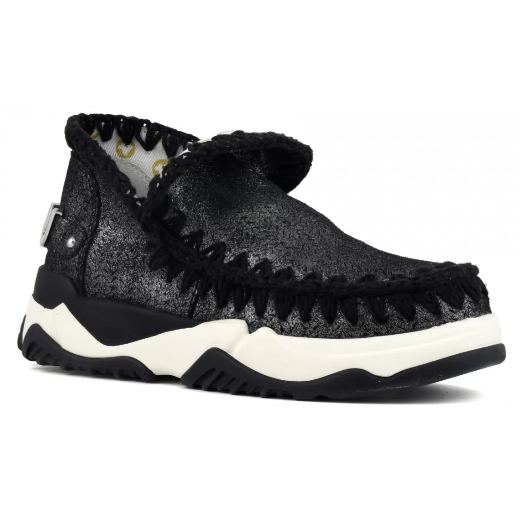 Bold E Trainers^Mou Eskimo Trainer Perforated Microglitter