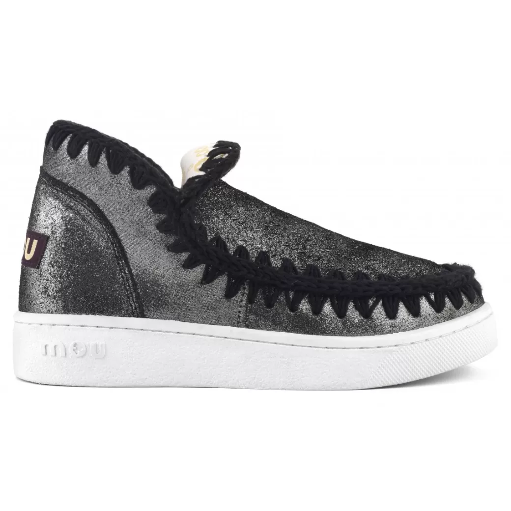 Sneakers^Mou Summer Eskimo Sneaker Perforated Microglitter