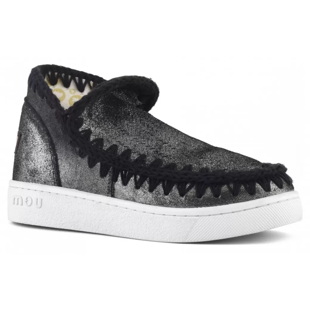 Sneakers^Mou Summer Eskimo Sneaker Perforated Microglitter