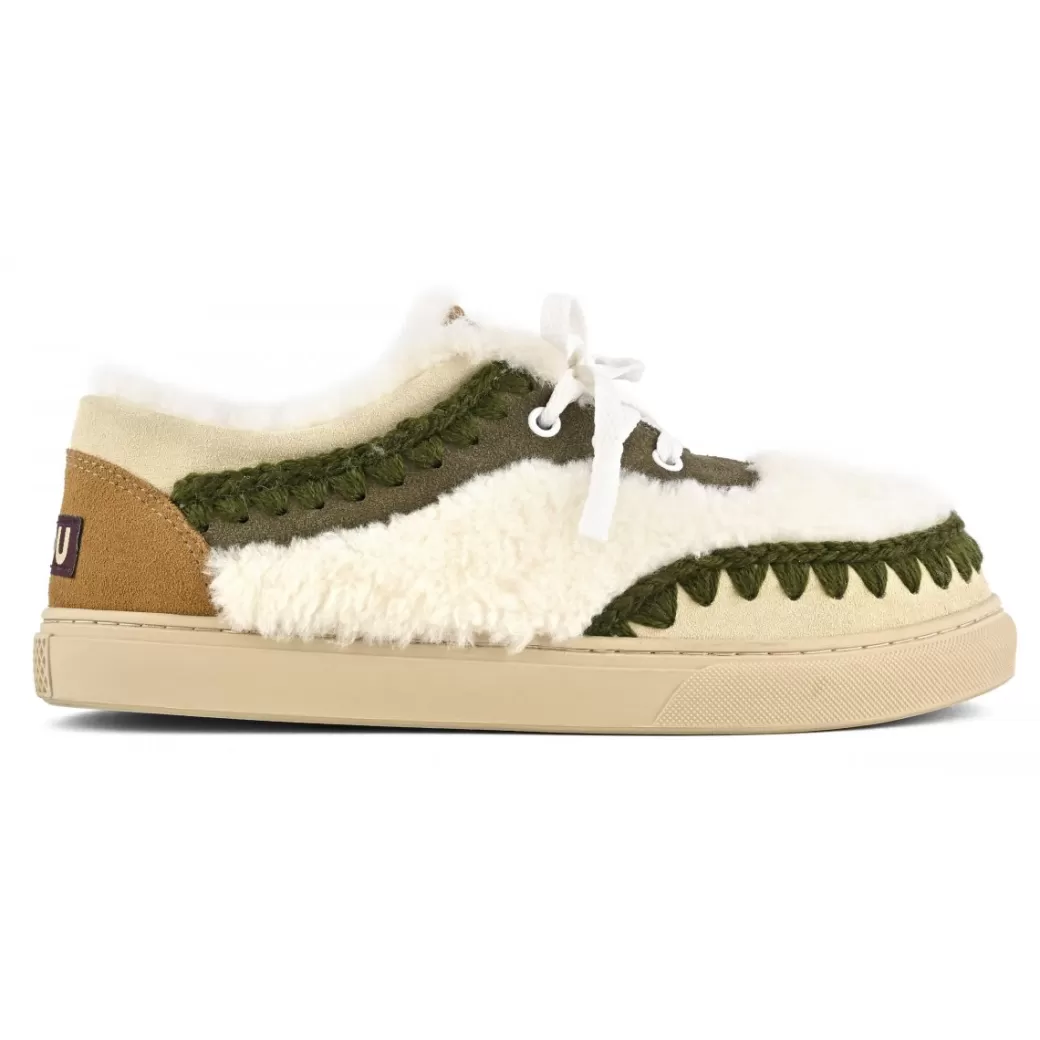 Sneakers | Sneakers^Mou Unisex Lace-up Sneaker Shearling moos