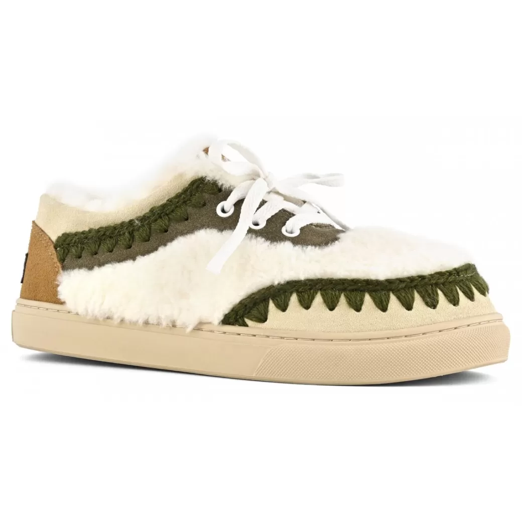 Sneakers | Sneakers^Mou Unisex Lace-up Sneaker Shearling moos