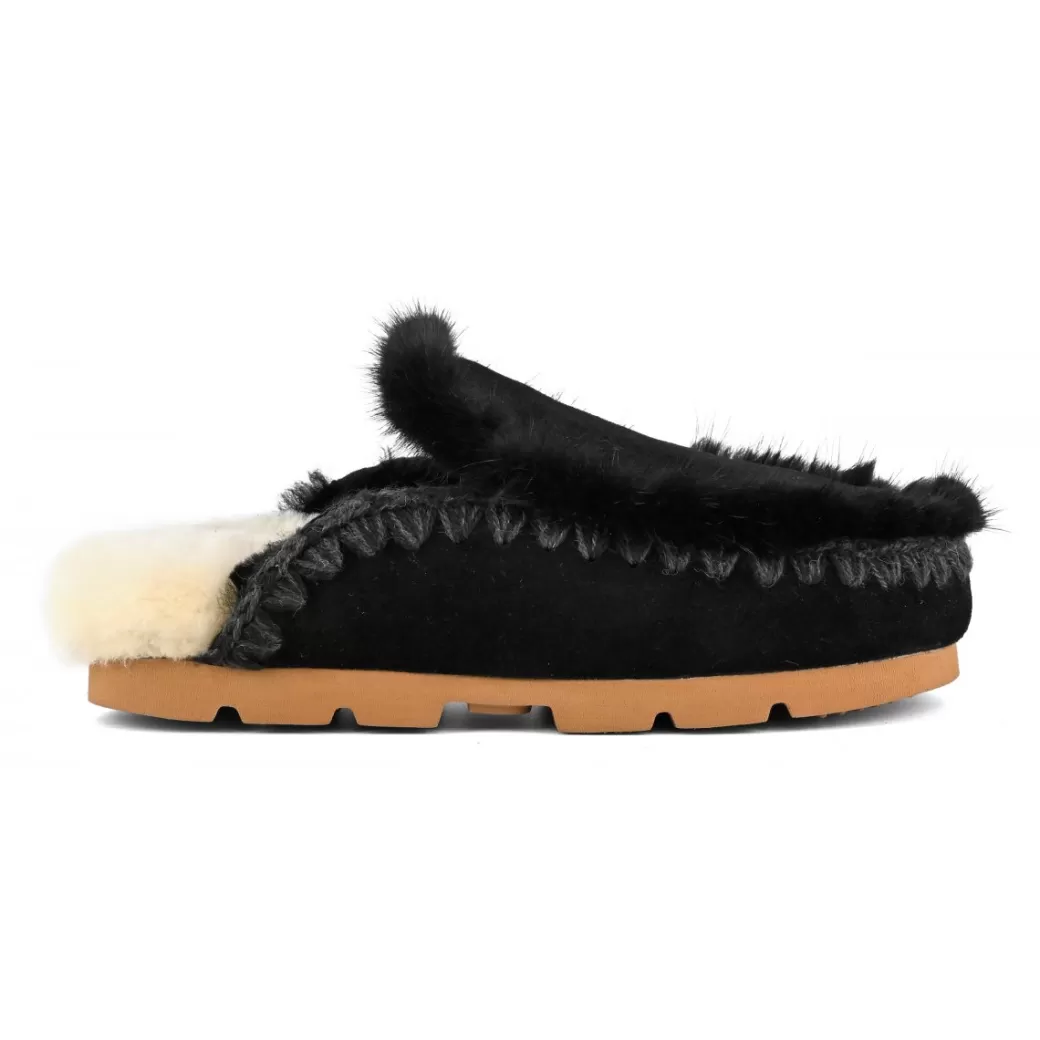 Slippers^Mou Winter Bio Fur Trim